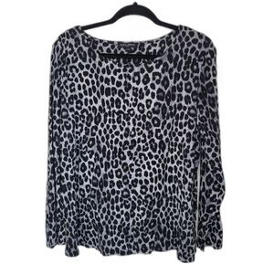 Mario Serrani Italy Leopard Animal Print Shirt